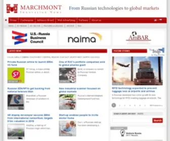 Marchmontnews.com(Russian technology and innovation) Screenshot