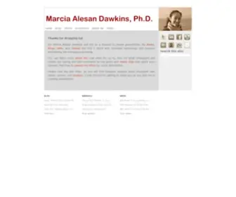 Marciadawkins.com(Marcia Dawkins) Screenshot