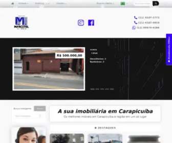 Marcitelimoveis.com.br(Marcitel Imóveis em Carapicuiba) Screenshot