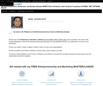 MarcJaysonpapp.com(MarcJaysonpapp) Screenshot