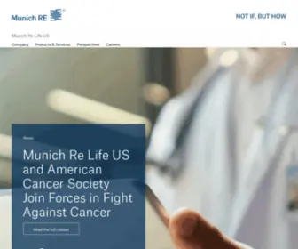 Marclife.com(Munich Re Life US) Screenshot