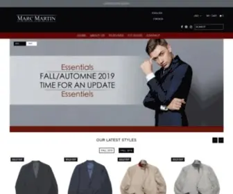 Marcmartin.ca(MARC MARTIN) Screenshot