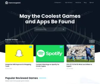 Marcnorgaard.com(Ultimate App and Game News Hub) Screenshot