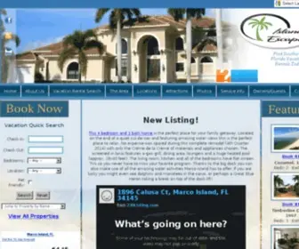 Marco-Island-Vacation.com(Florida Vacation Homes) Screenshot