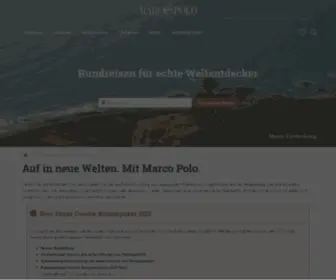 Marco-Polo-Reisen.com(Rundreisen für echte Weltentdecker) Screenshot