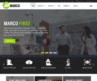 Marco.com(Marco Healthcare) Screenshot