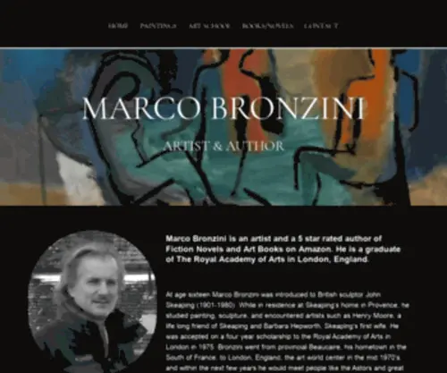 Marcobronzini.com(Marco Bronzini) Screenshot