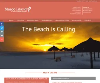 Marcocivic.com(Marco Island Civic Association) Screenshot