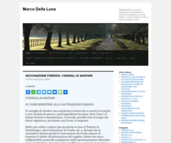 Marcodellaluna.info(Marco Della Luna) Screenshot