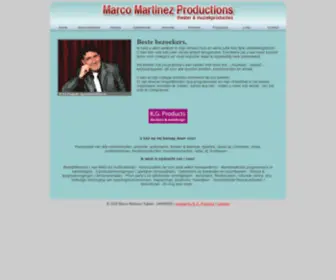 Marcomartinez.be(Marco Martinez Productions) Screenshot