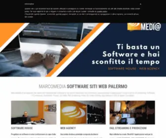 Marcomedia.it(Realizzazione siti palermo) Screenshot