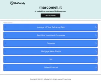 Marcomeli.it(marcomeli) Screenshot