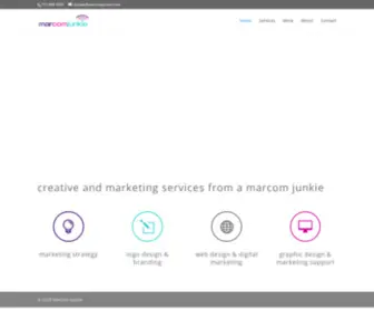 Marcomjunkie.com(MarCom Junkie) Screenshot