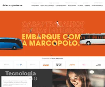 Marcopolo.com.br(Marcopolo SA) Screenshot