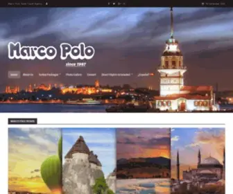 Marcopoloturkey.com(Marco Polo Turkey) Screenshot