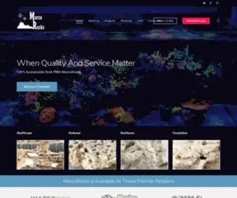 Marcorocks.com(Dry rock) Screenshot