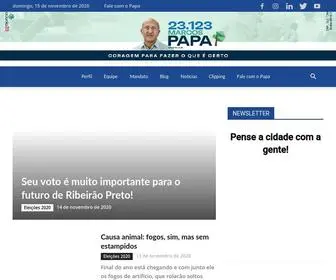Marcospapa.com.br(Marcos Papa Vereador 23.123) Screenshot