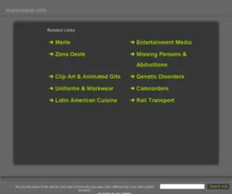 Marcospaz.info(Marcos Paz) Screenshot