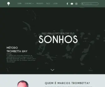 Marcostrombetta.com.br(Me Diga o Que Você Quer e Eu Te Direi o Que Fazer Para Conquistar) Screenshot