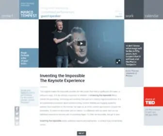 Marcotempest.com(Illusion Technology Media Magic) Screenshot
