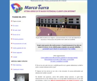 Marcoturra.it(Realizzazione siti web a Verona) Screenshot