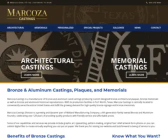 Marcozacastings.com(Marcoza Castings) Screenshot