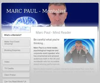 MarcPaul.com(Marc Paul) Screenshot