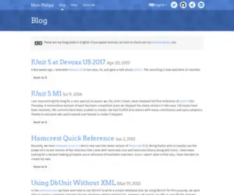 MarcPhilipp.de(Marc Philipp) Screenshot