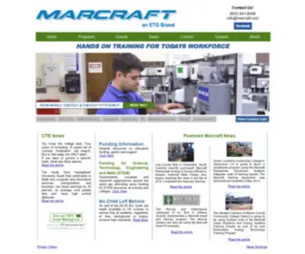 Marcraft.com(Providing Hand) Screenshot
