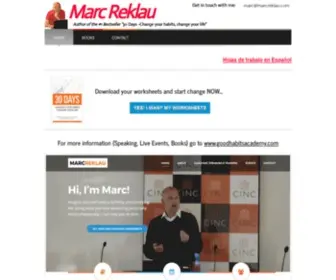 Marcreklau.com(Home) Screenshot