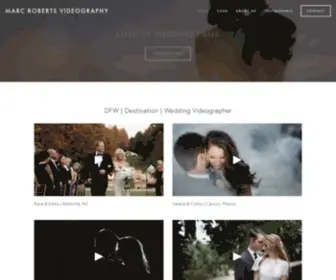 Marcrobertsvideography.com(DFW and Destination Wedding Videographer) Screenshot