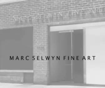 Marcselwynfineart.com(Marc Selwyn Fine Art) Screenshot