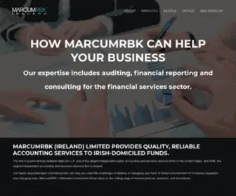 Marcumrbk.com(MarcumRBK) Screenshot