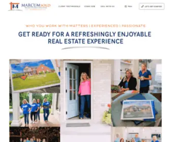 Marcumsold.com(Team MarcumSOLD at Berkshire Hathaway HomeServices Foster Realtors Copy) Screenshot