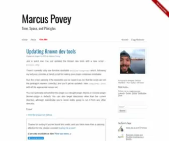 Marcus-Povey.co.uk(Marcus Povey) Screenshot