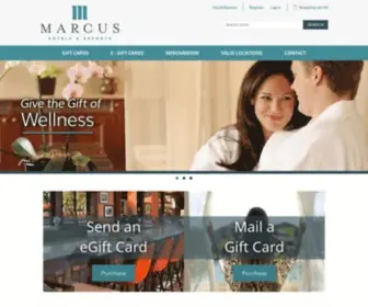 Marcusgiftcards.com(Purchase Marcus Corporation Gift Cards online for Marcus Hotels & Resorts) Screenshot