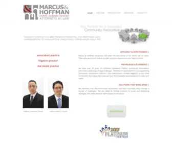 Marcushoffman.com(Marcus & Hoffman) Screenshot