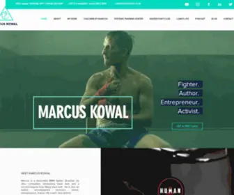 Marcuskowal.com(Mixed Martial Arts Training) Screenshot