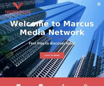 Marcusnetwork.com(Marcus Media) Screenshot