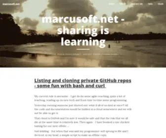 Marcusoft.net(Marcus Hammarberg) Screenshot