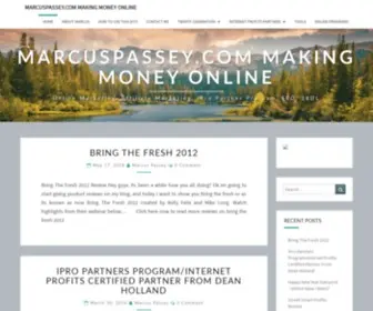 Marcuspassey.com(Internet Marketing) Screenshot