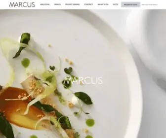 Marcusrestaurant.com(Michelin starred dining at The Berkeley Hotel in Knightsbridge) Screenshot