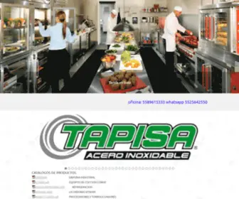 MarcVal.com.mx(Equipos para cocina industrial) Screenshot