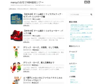 Marcy66.com(Nba好き) Screenshot