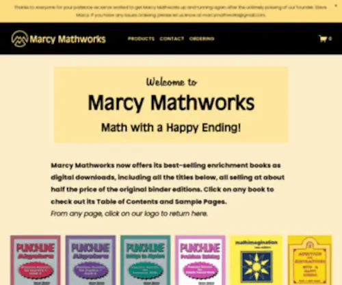 Marcymathworks.com(Marcymathworks) Screenshot