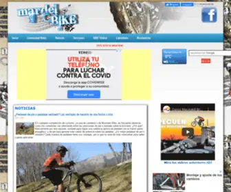 Mardelbike.com.ar(Mountain BIKE MTB Mar del Plata Argentina btt) Screenshot