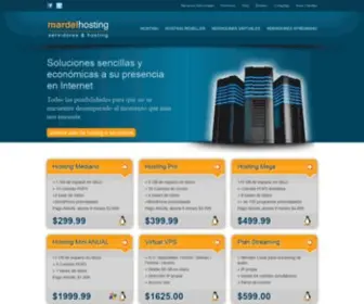 Mardelhosting.net(Mardelhosting Servidores y Hosting) Screenshot