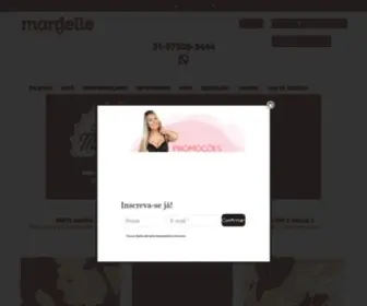 Mardelle.com.br(Mardelle Lingerie) Screenshot