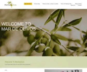 Mardeolivos.co.uk(Mar de Olivos) Screenshot