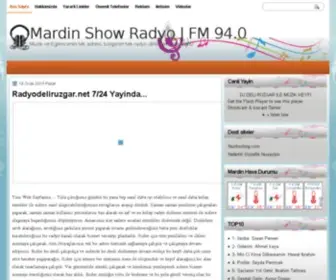 Mardinshowradyo.org(Mardin Show Radyo) Screenshot